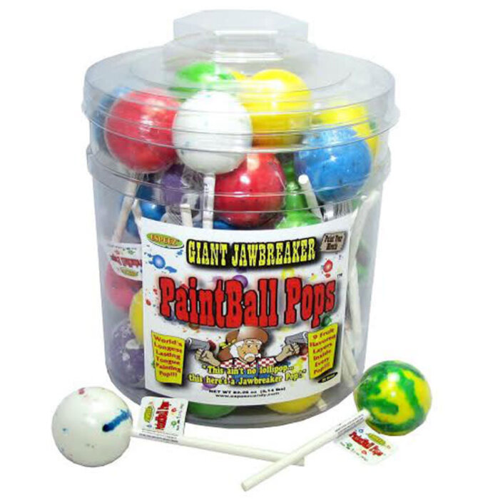 Candy | Giant Jawbreaker | Paintball Pops