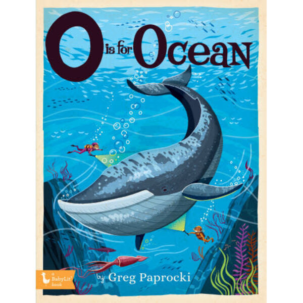 Gibbs Smith Board Book | BabyLit Alphabet | O Is for Ocean