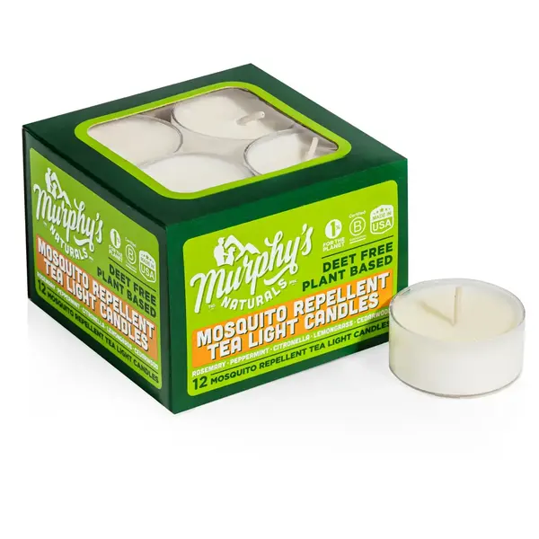 Murphy's Naturals Tea Light Candles | Mosquito Repellent