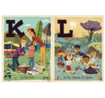 Board Book | BabyLit Alphabet | C Is for Camping