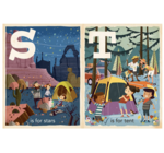 Board Book | BabyLit Alphabet | C Is for Camping