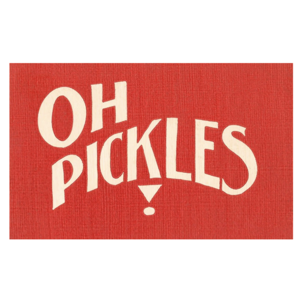 Found Image Sticker | Oh Pickles!