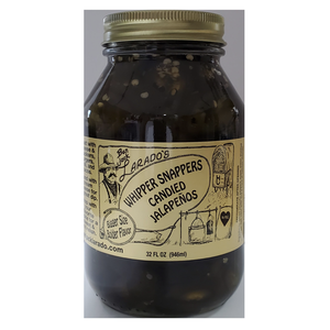 Ben Jack Larado's Candied Jalapeños | "Whipper Snappers" | Large