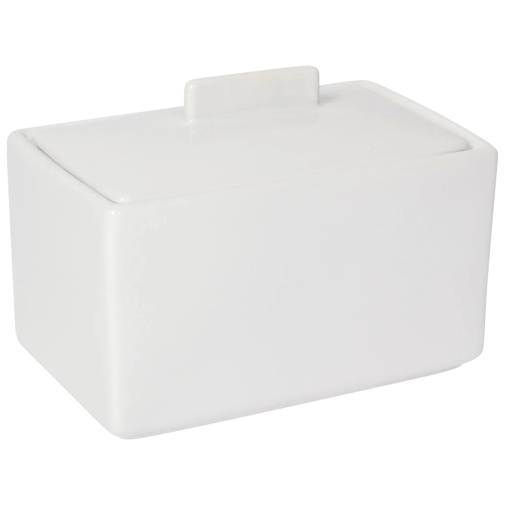 Butter Dish White PLENTY Mercantile & Event Venue