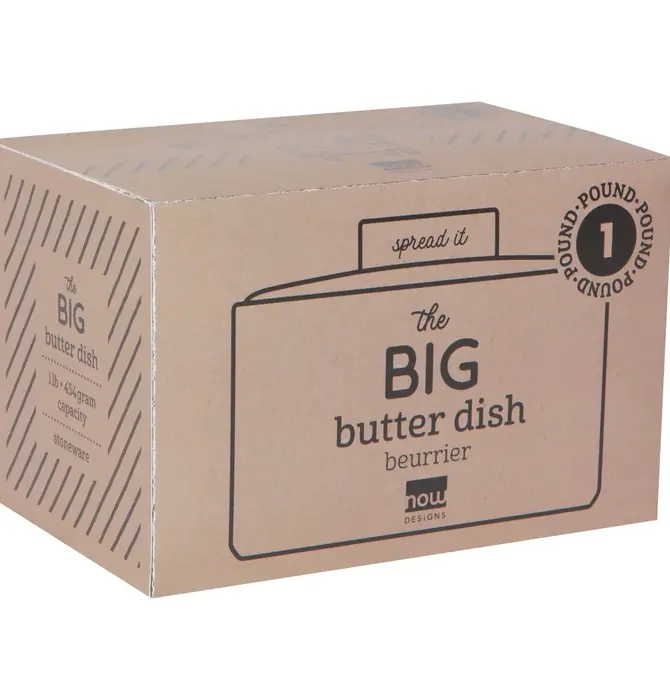 Butter Dish | White
