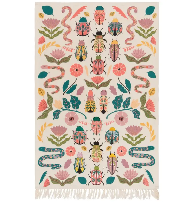 Tea Towel | Amulet | Embroidered