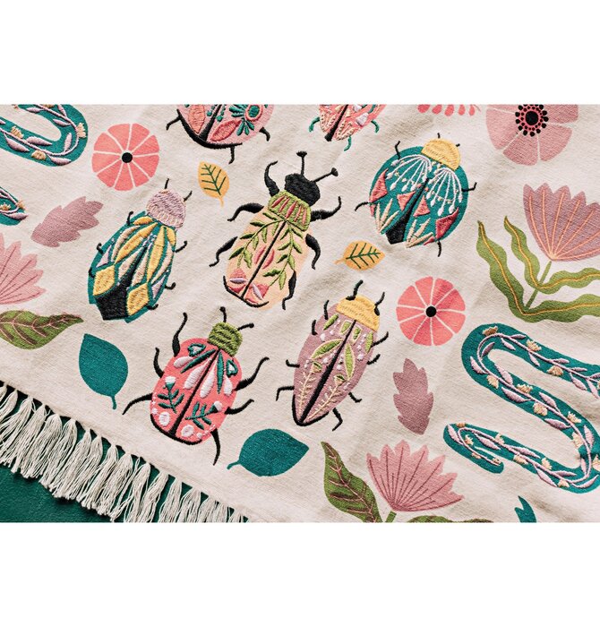 Tea Towel | Amulet | Embroidered