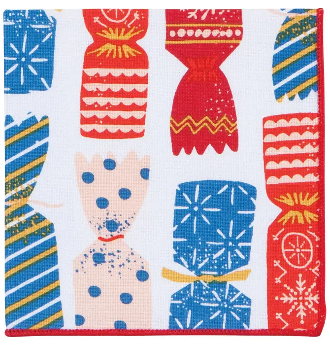 Cocktail Napkin Set | "Christmas Charms"