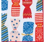 Cocktail Napkin Set | "Christmas Charms"