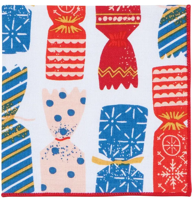 Cocktail Napkin Set | "Christmas Charms"