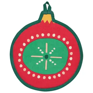 Now Designs Potholder | "Christmas Charms" (Ornament)