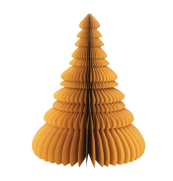 Tree | Paper Honeycomb | Antique Gold