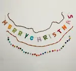 Garland | Felt Merry Christmas | Multi-Color