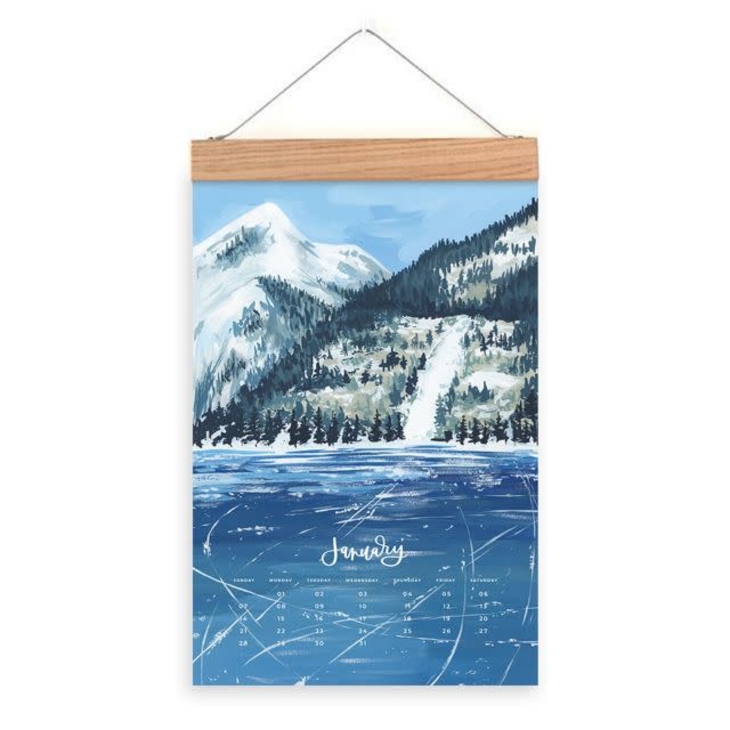 Wall Calendar XL Refill 2024 Natural World PLENTY Mercantile