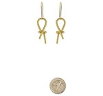 Earrings | Brass Knotted