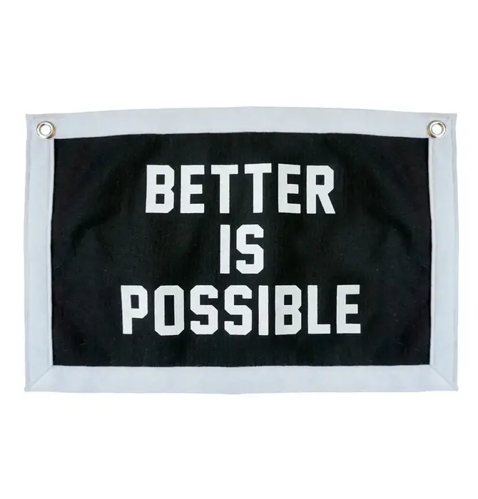 Banner | Camp Flag | Better Is Possible