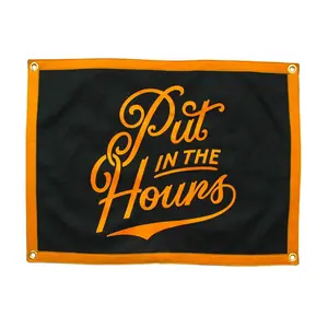 Oxford Pennant Banner | Camp Flag | Put in the Hours
