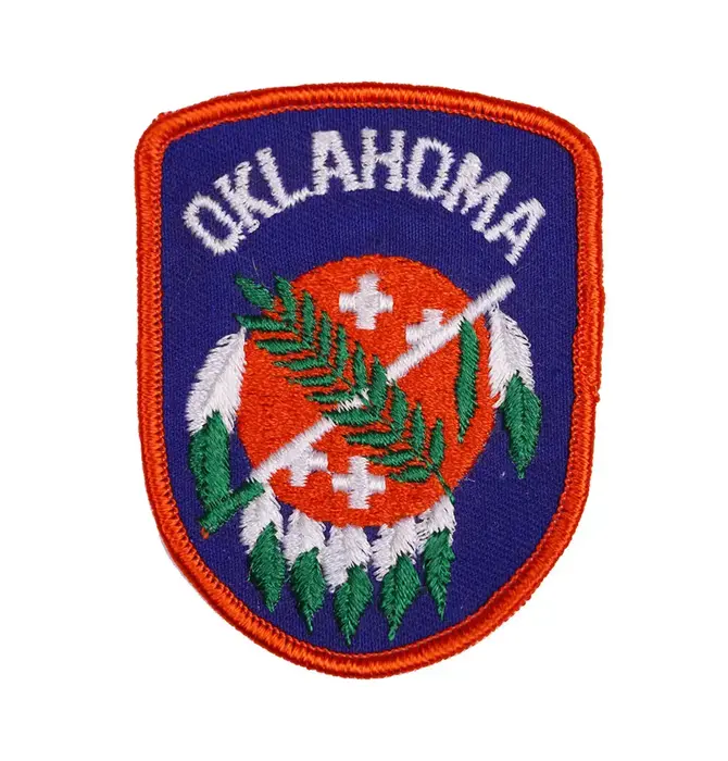 Embroidered Patch | Vintage Oklahoma