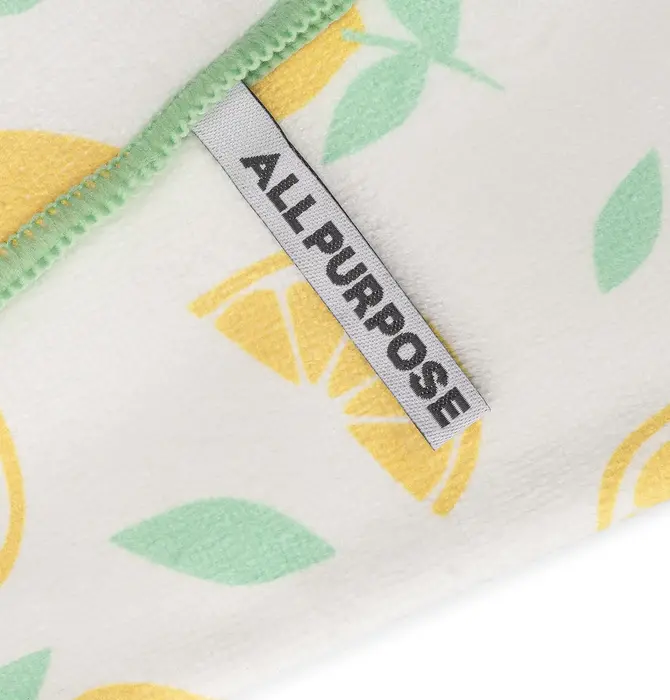 Cloth Set | Microfiber All-Purpose | Citrus Print