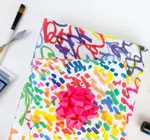 Wrapping Paper | 2-Sided Eco | Funfetti/Squiggles