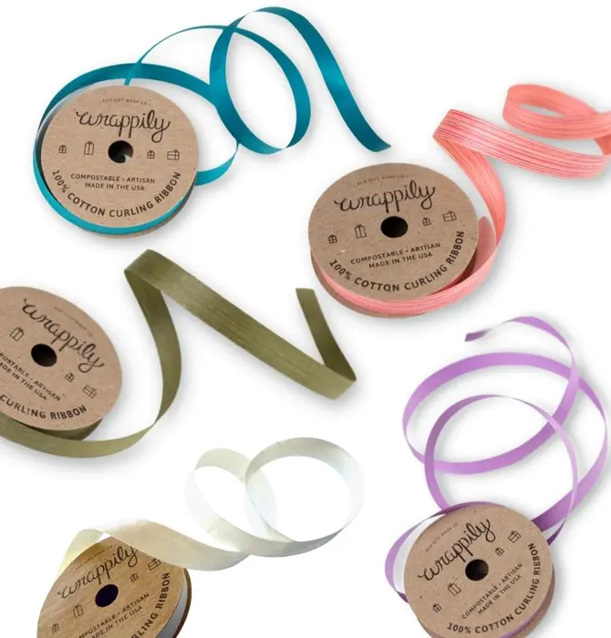 Curling Ribbons | Natural Cotton (5 Colors)