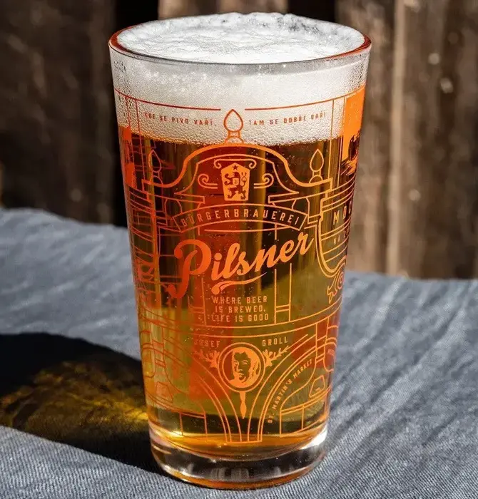Pint Glass | Beer Origins