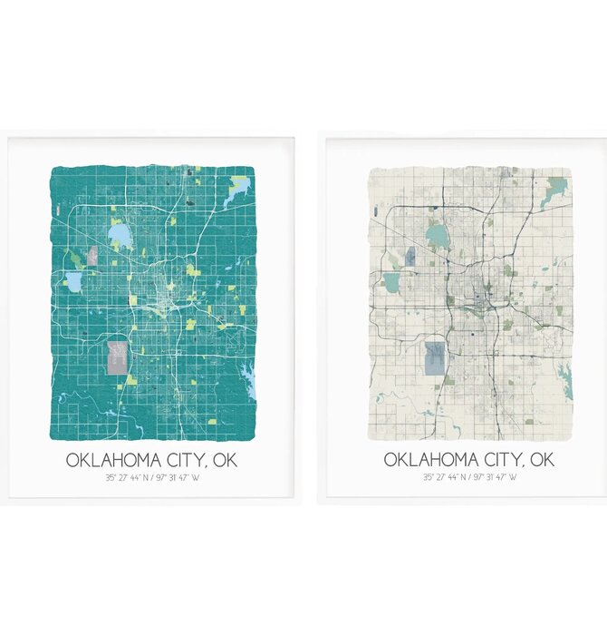 Print | Oklahoma City Map