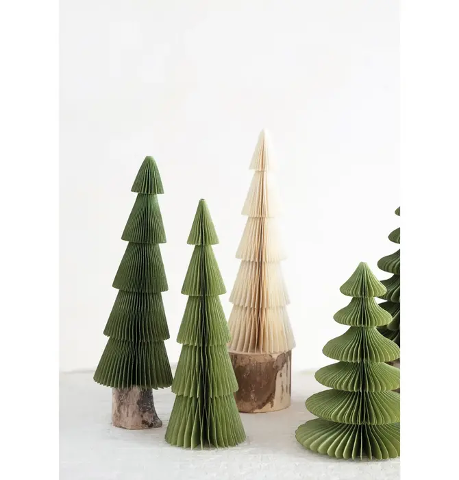 Tree | Magnetic Folding Paper Honeycomb | 4" x 12"