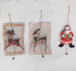 Ornament | Pulling Santa
