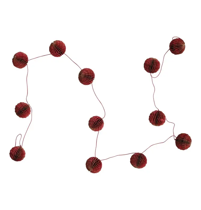 Garland | Paper Honeycomb | Glitter Ball