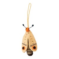 Creative Co-Op Ornament | Felt Moth