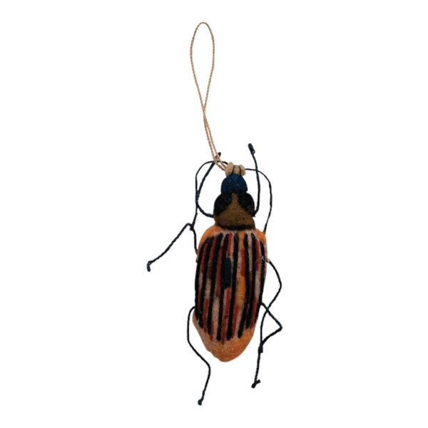 Creative Co-Op Ornament | Felt Insect