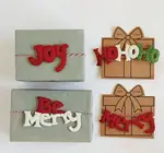 Gift Topper | Felt Holiday (4 Phrases)