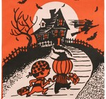 Dinner Napkin Set | Vintage Halloween