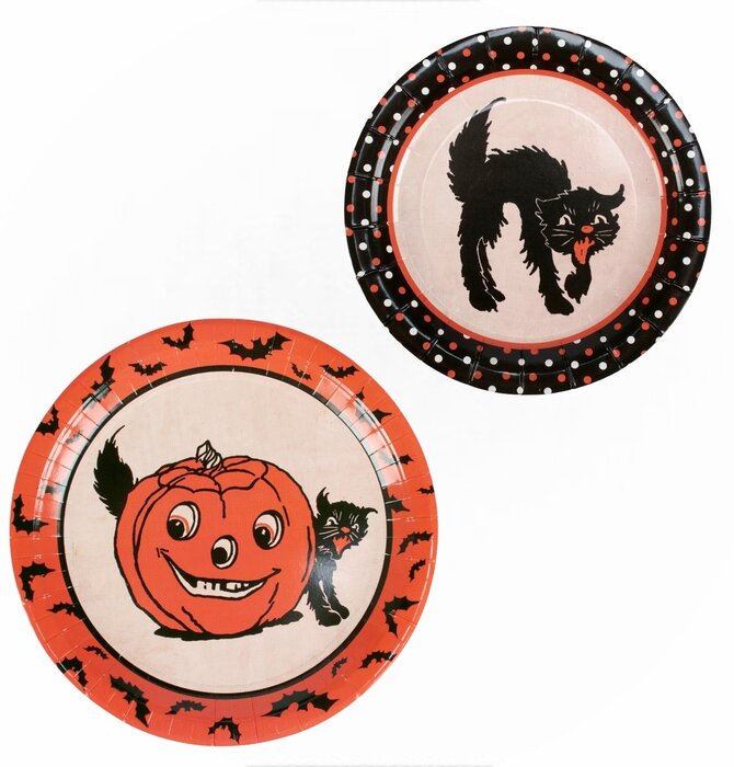 Paper Plate | Vintage Halloween