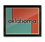 Print | Oklahoma Retro | 8x10