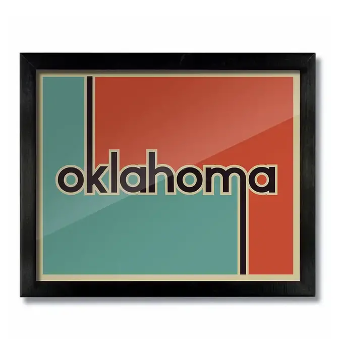 Print | Oklahoma Retro | 8x10