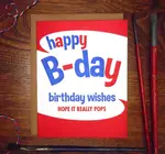 Card | Bday | Pop Art | Birthday Wishes