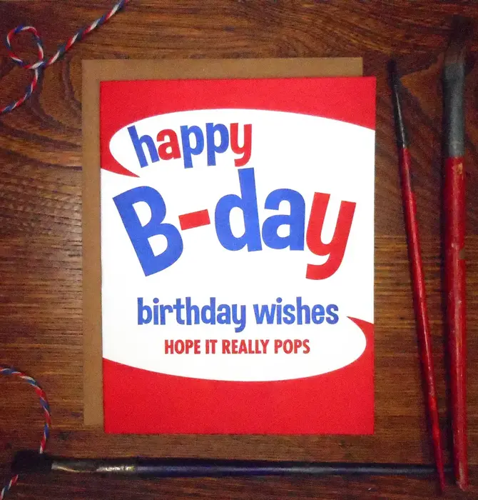 Card | Bday | Pop Art | Birthday Wishes