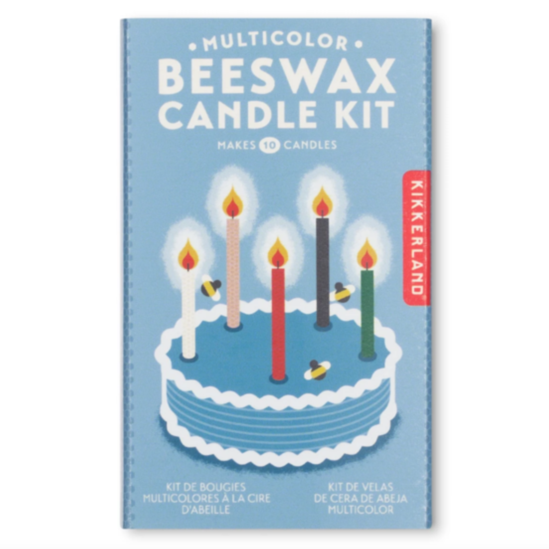 Beeswax sheets candle making - set 3 pcs with wick