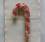 Ornament | Candy Cane | Sisal Bottle Brush