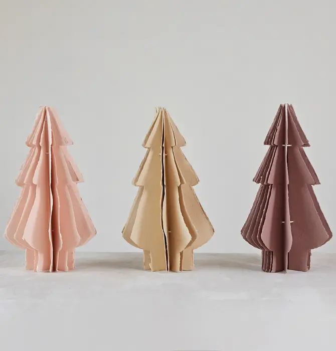 Tree | Handmade Recycled Paper | Plum | 10" x 18"