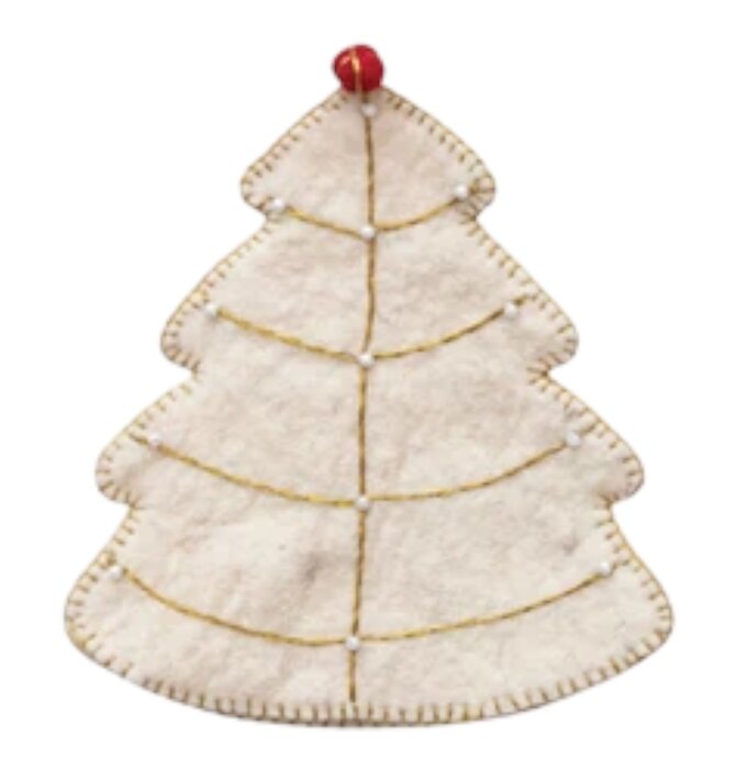 Bottle or Tree Topper | Felt Tree