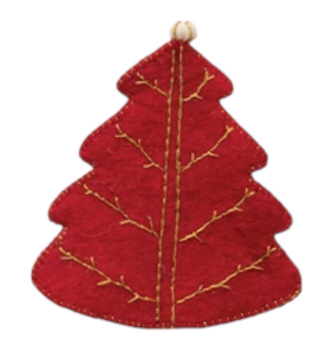 Bottle or Tree Topper | Felt Tree