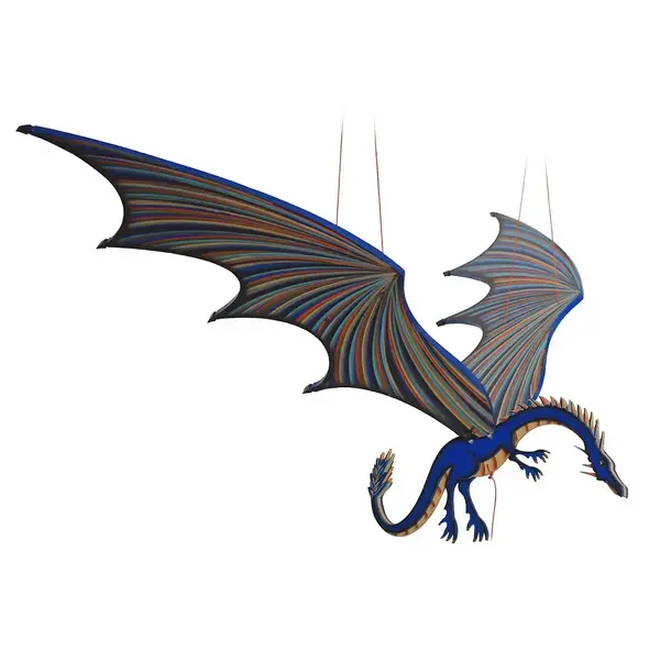 Tulia's Artisan Gallery Mobile | Flying Dragon | 32" XL