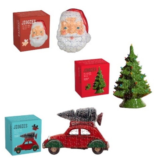 Puzzle | 80-Piece Vintage Holiday (2 Designs)