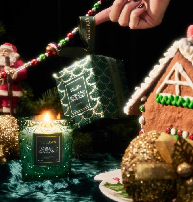 Candle | Noble Fir Garland