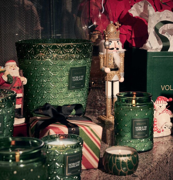 Candle | Noble Fir Garland