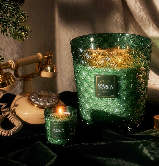 Candle | Noble Fir Garland