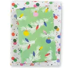Wrapping Paper | 2-Sided Eco | Boughs/Twinkle Confetti